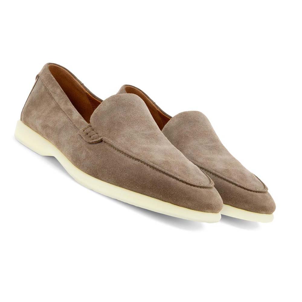 Men's Ecco Citytray Lite Slip-on Casual Shoes Brown | Canada 462LIS